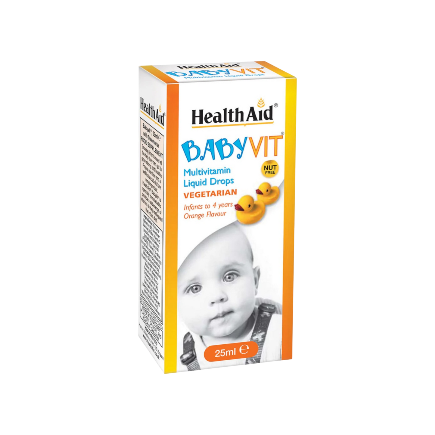 HealthAid BabyVit Drops 25ml (Orange)