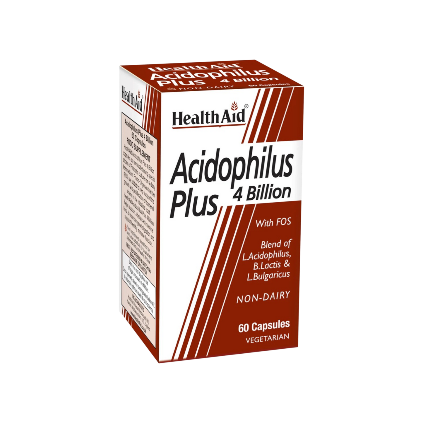 HealthAid Acidophilus Plus 4 Billion Vegicap 60s
