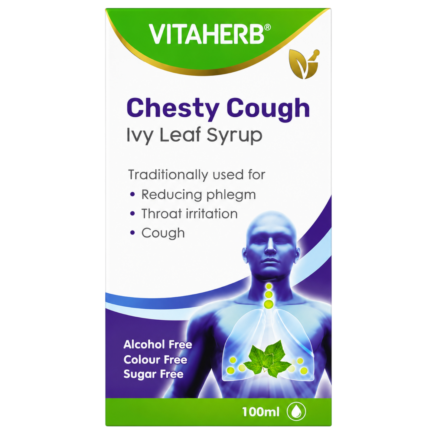 Vitaherb Chesty Cough Ivy Leaf Syrup 100ml