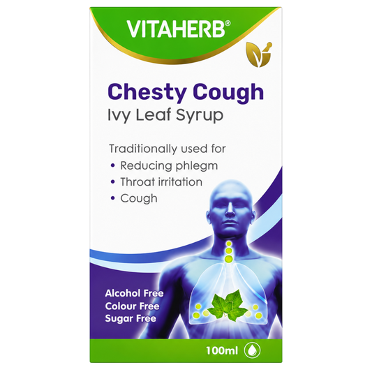 Vitaherb Chesty Cough Ivy Leaf Syrup 100ml