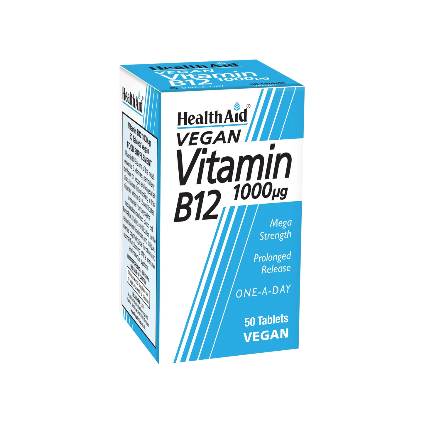 HealthAid Vitamin B-12 1000mg Tabs 50s