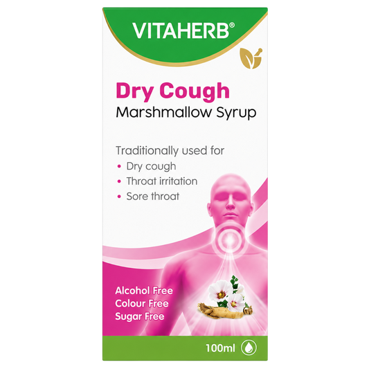 Vitaherb Dry Cough Marshmallow Syrup 100ml