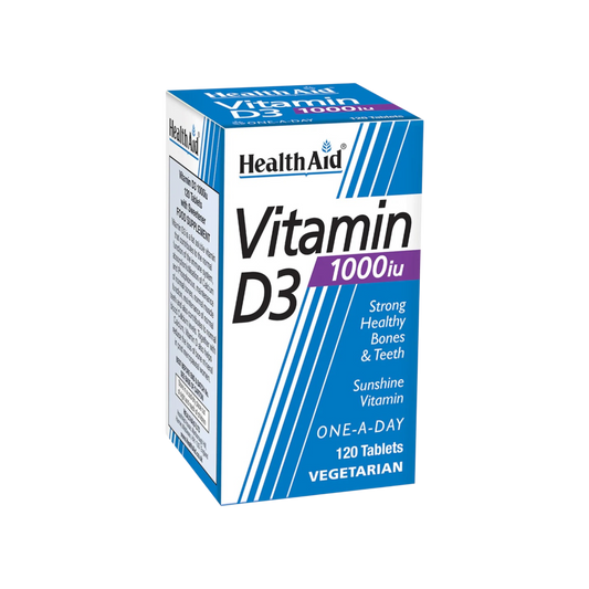 HealthAid Vitamin D3 1000iu Tablets 120s