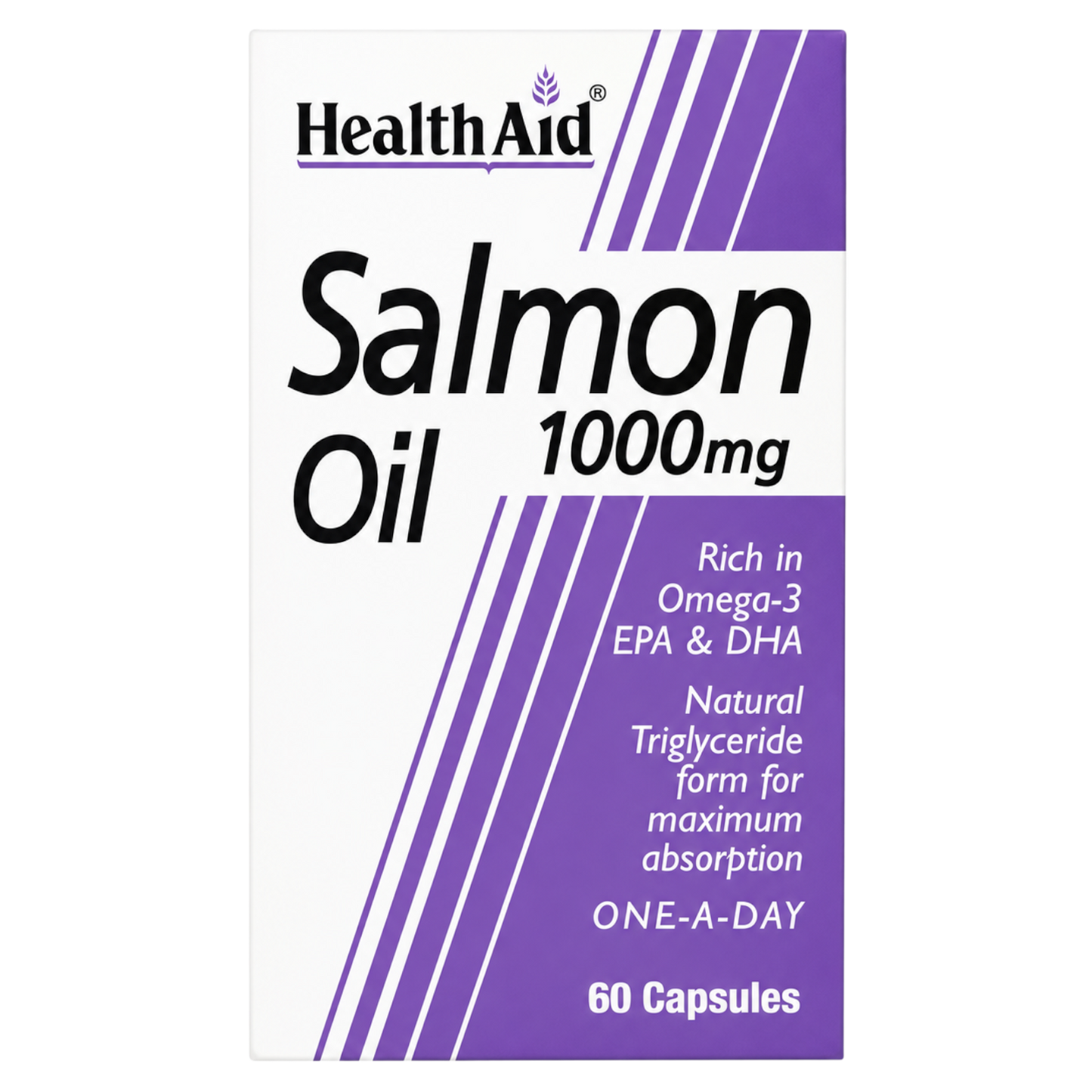 HealthAid Salmon Oil 1000mg Capsules 60s