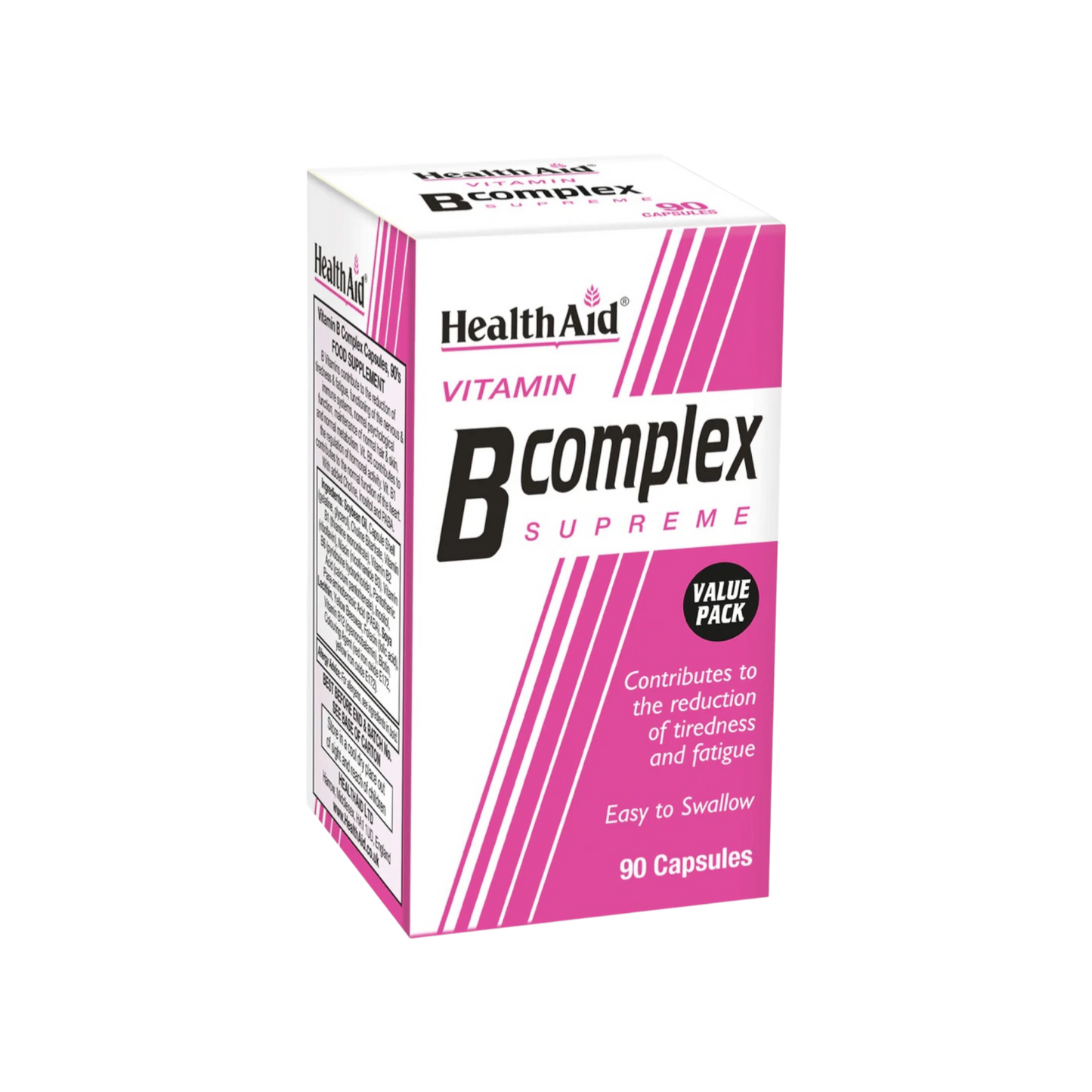 HealthAid Vitamin B Complex Supreme Caps 90s