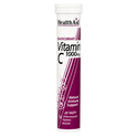 HealthAid Effervescent Vitamin C Tablets 1000mg Blackcurrent 20s