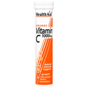 HealthAid Effervescent Vitamin C Tablets 1000mg Orange 20s