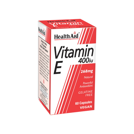 HealthAid Vitamin E 400iu Natural Caps 60s