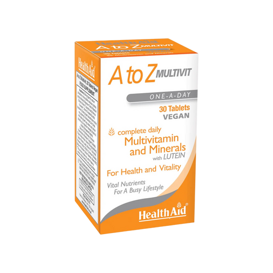 HealthAid A to Z Multivit + Mineral Tabs 30s