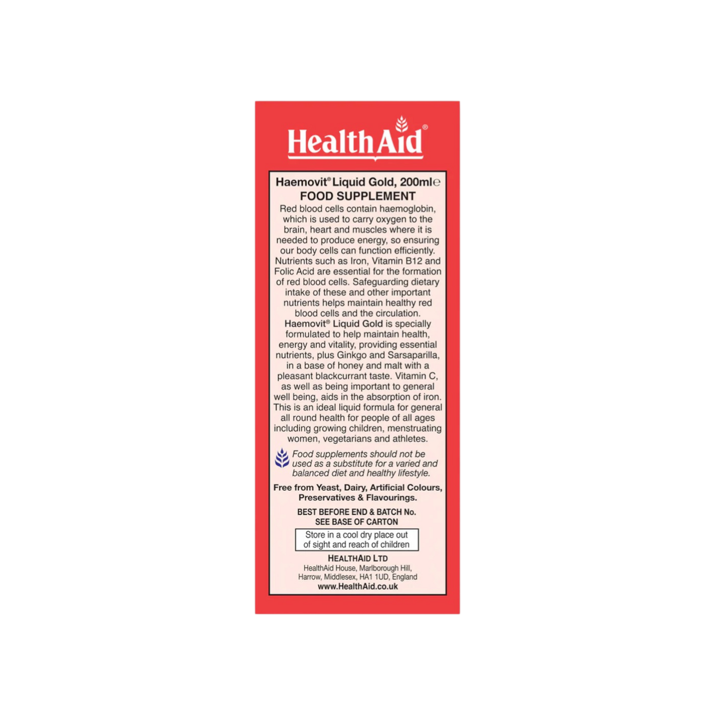 HealthAid EyeVit Plus Capsules 30s
