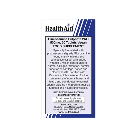 HealthAid Glucosamine Sulphate 500mg Tablets 30s