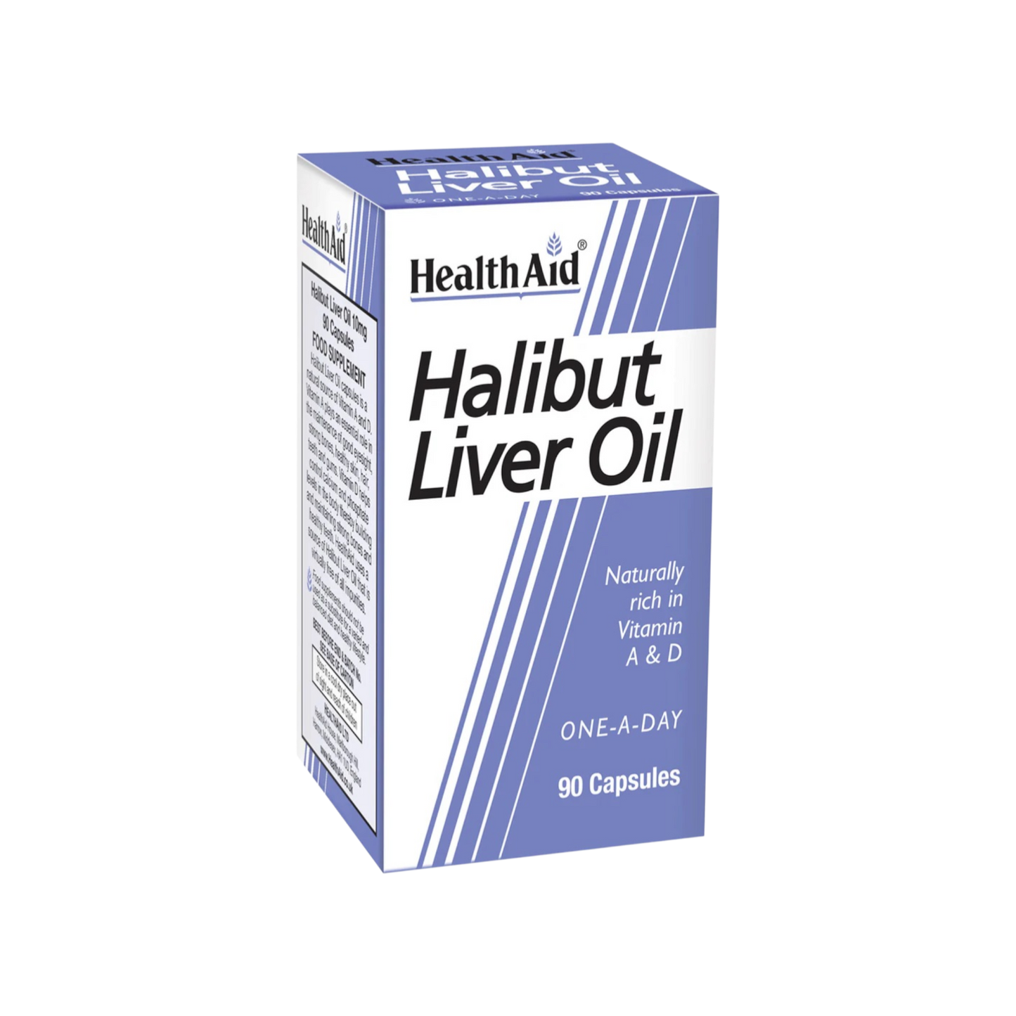 HealthAid Halibut Liver Oil Capsules 90s