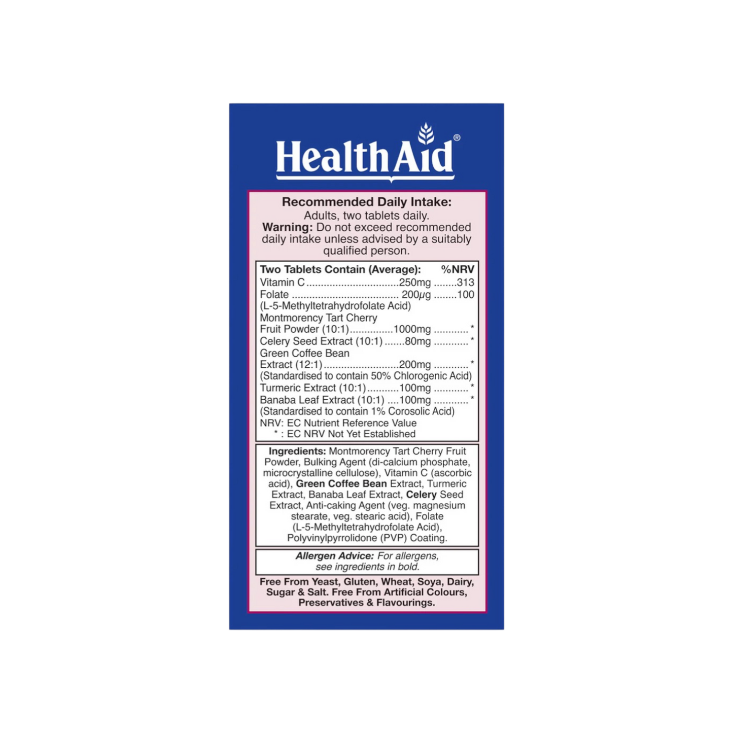 HealthAid Uriprinol Vegan Tablets 60s