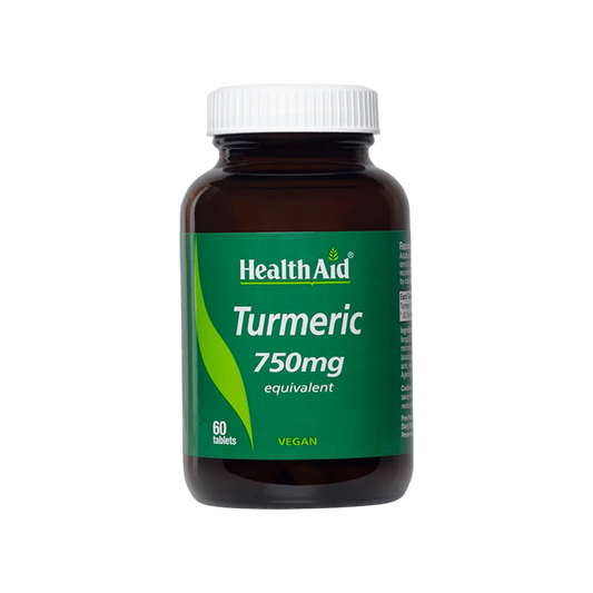 HealthAid Turmeric 750mg Tablets 60s