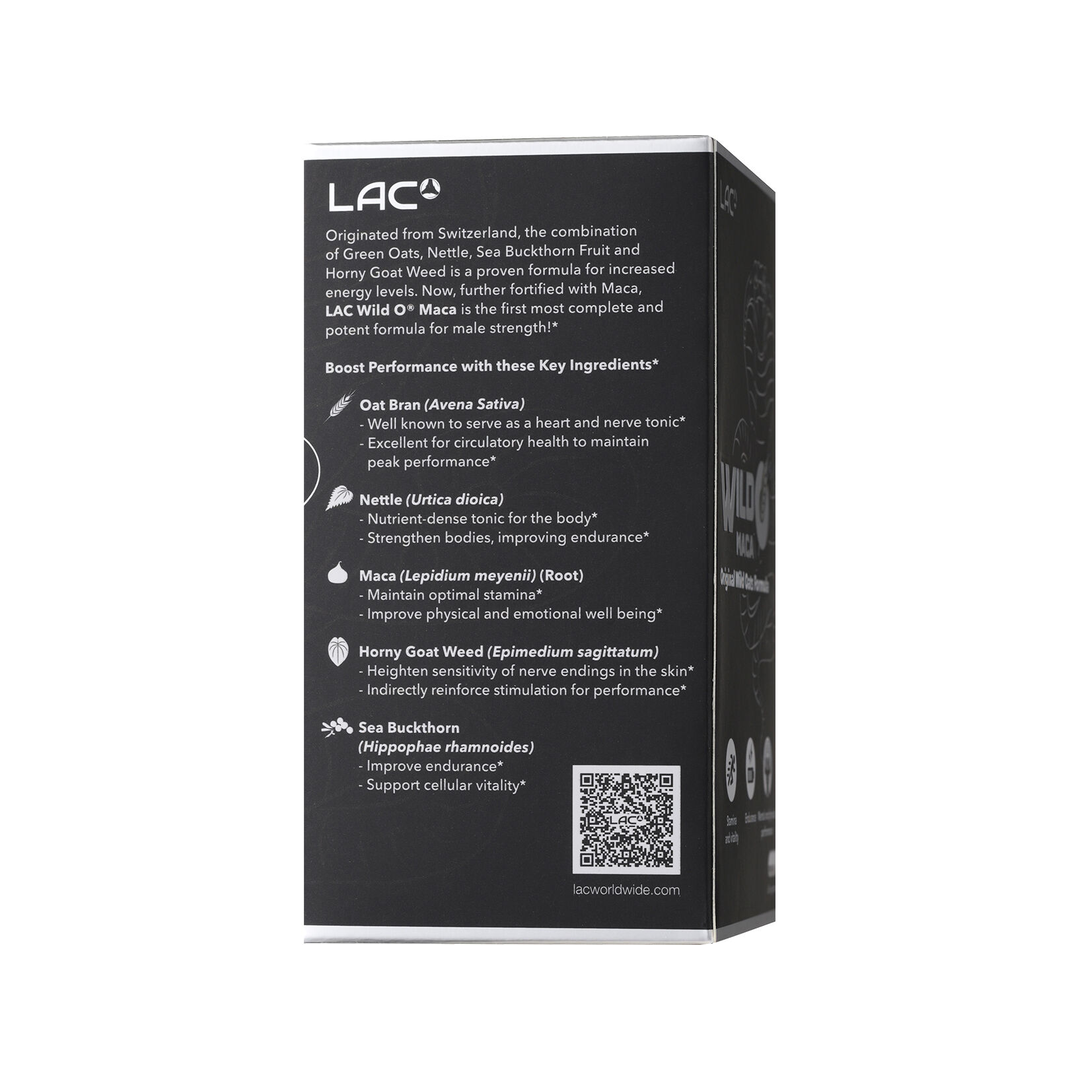 LAC Wild Oregano Oil Immune Support Supplement x 60 Capsules