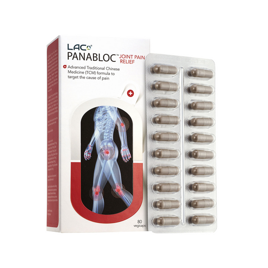 LAC Panabloc Joint Pain Relief Supplement x 80 Capsules