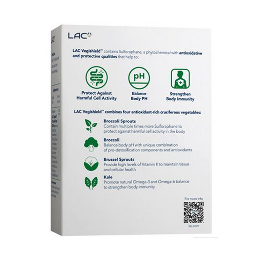 LAC Vegishield Immune Support Supplement x 30 Sticks