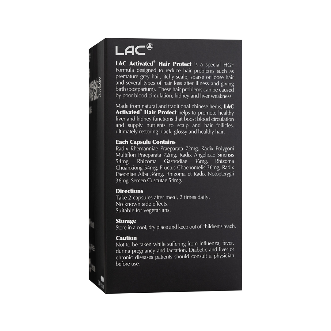 LAC Advanced Hair Protect Growth Supplement x 120 Capsules