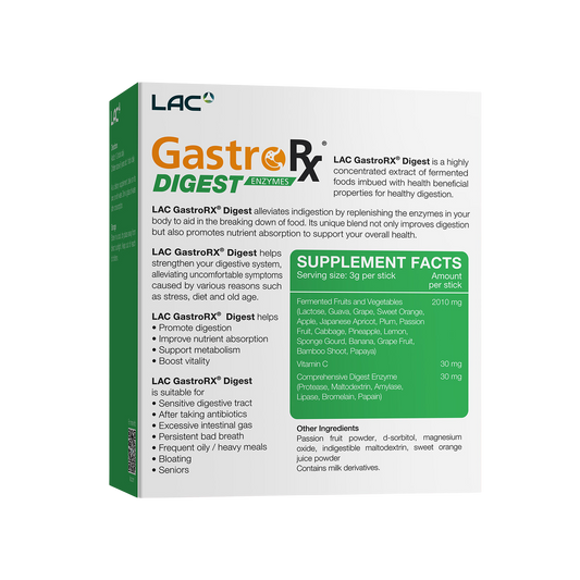 LAC GastroRX Digestive Enzyme Support 3g x 60 Sticks