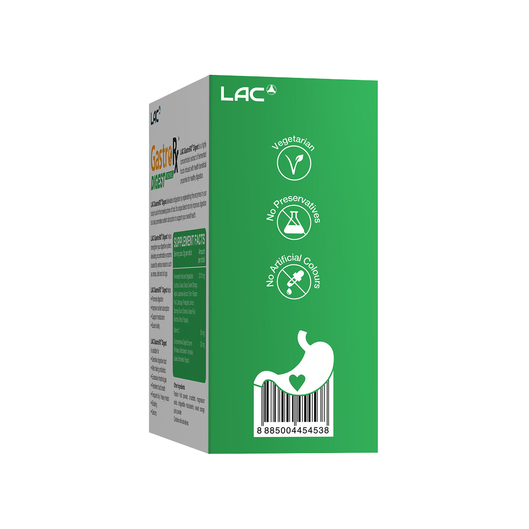 LAC GastroRX Digestive Enzyme Support 3g x 60 Sticks