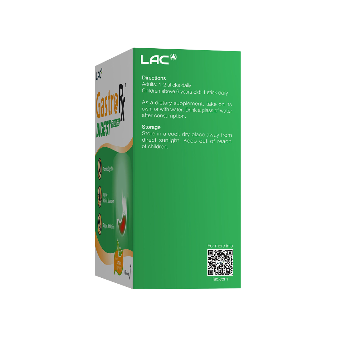 LAC GastroRX Digestive Enzyme Support 3g x 60 Sticks
