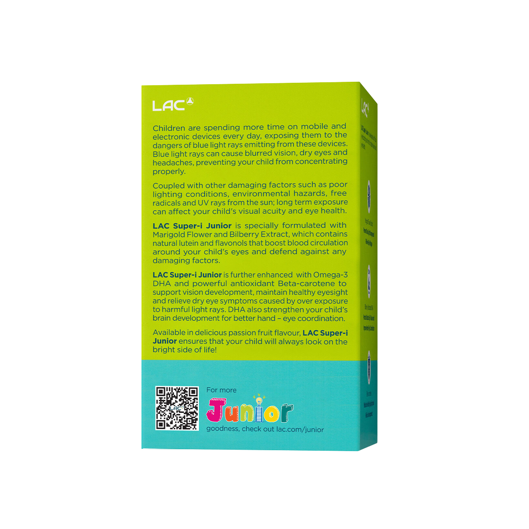 LAC Super I Junior Immune Support Jelly 30 Sachets