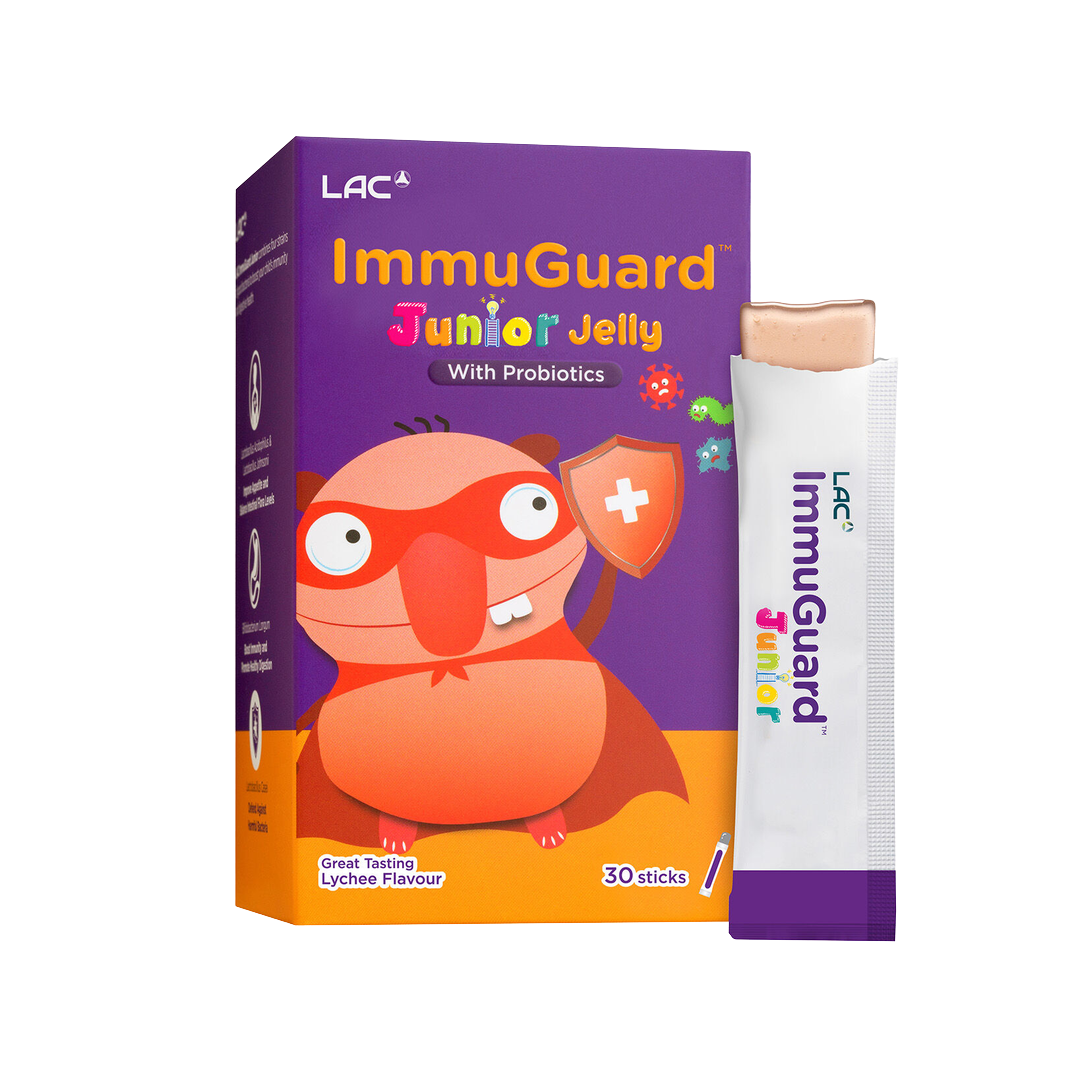 LAC ImmuGuard Junior Probiotic Support 30 Sachets