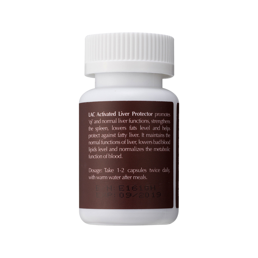 LAC Activated Liver Detox Support 20 Vegetarian Capsules