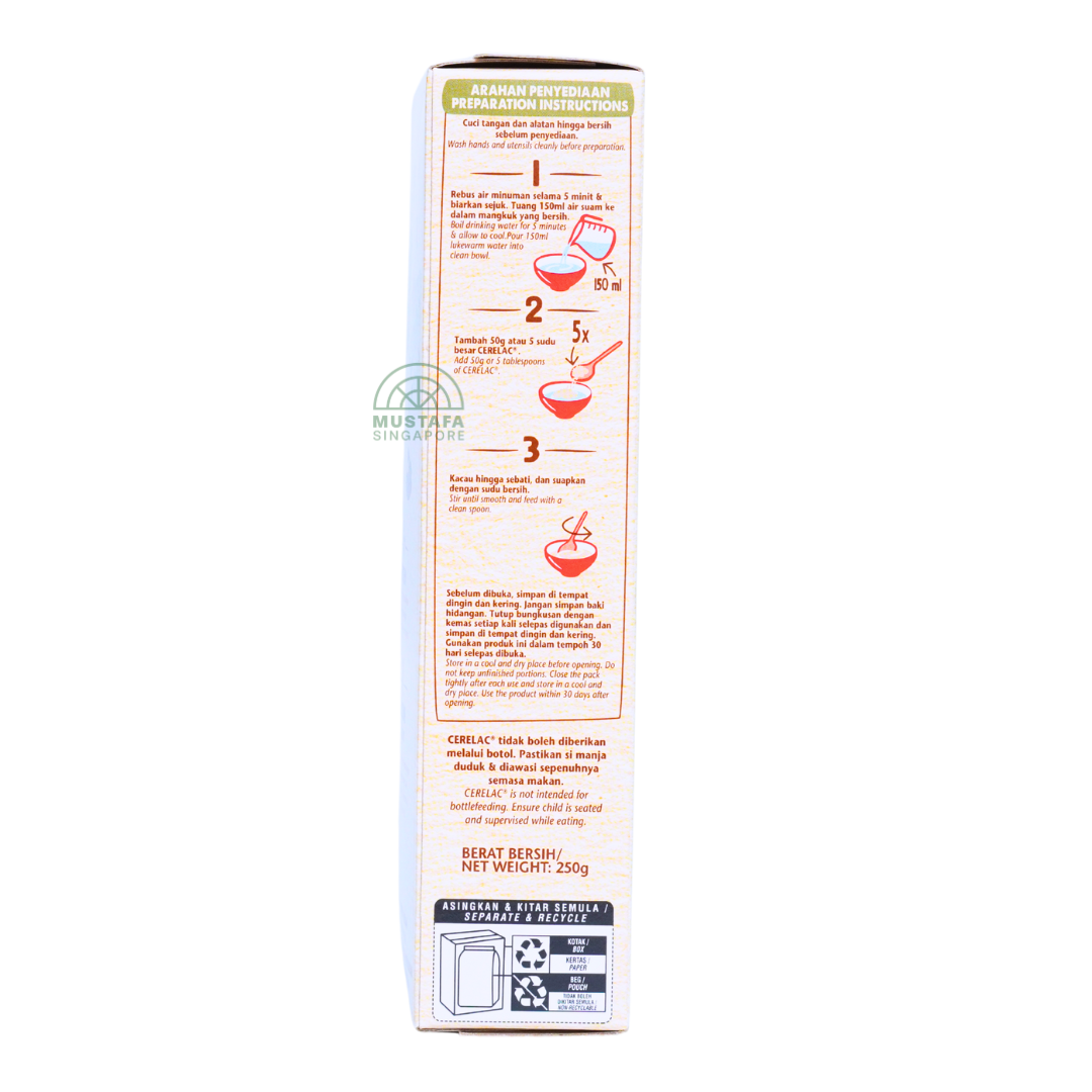 Nestle Cerelac Rice and Mixed Vegetables 250g