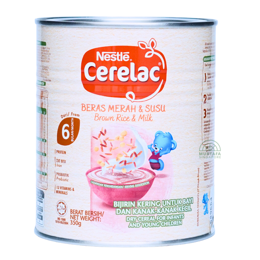 Nestle Cerelac Brown Rice and Milk 350g