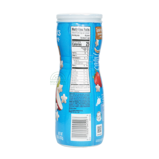 Gerber Snacks for Baby Grain & Grow Puffs Strawberry Apple 42g