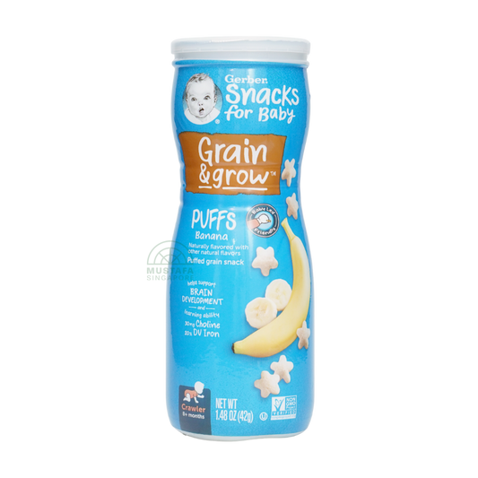 Gerber Snacks for Baby Grain & Grow Puffs Banana 42g