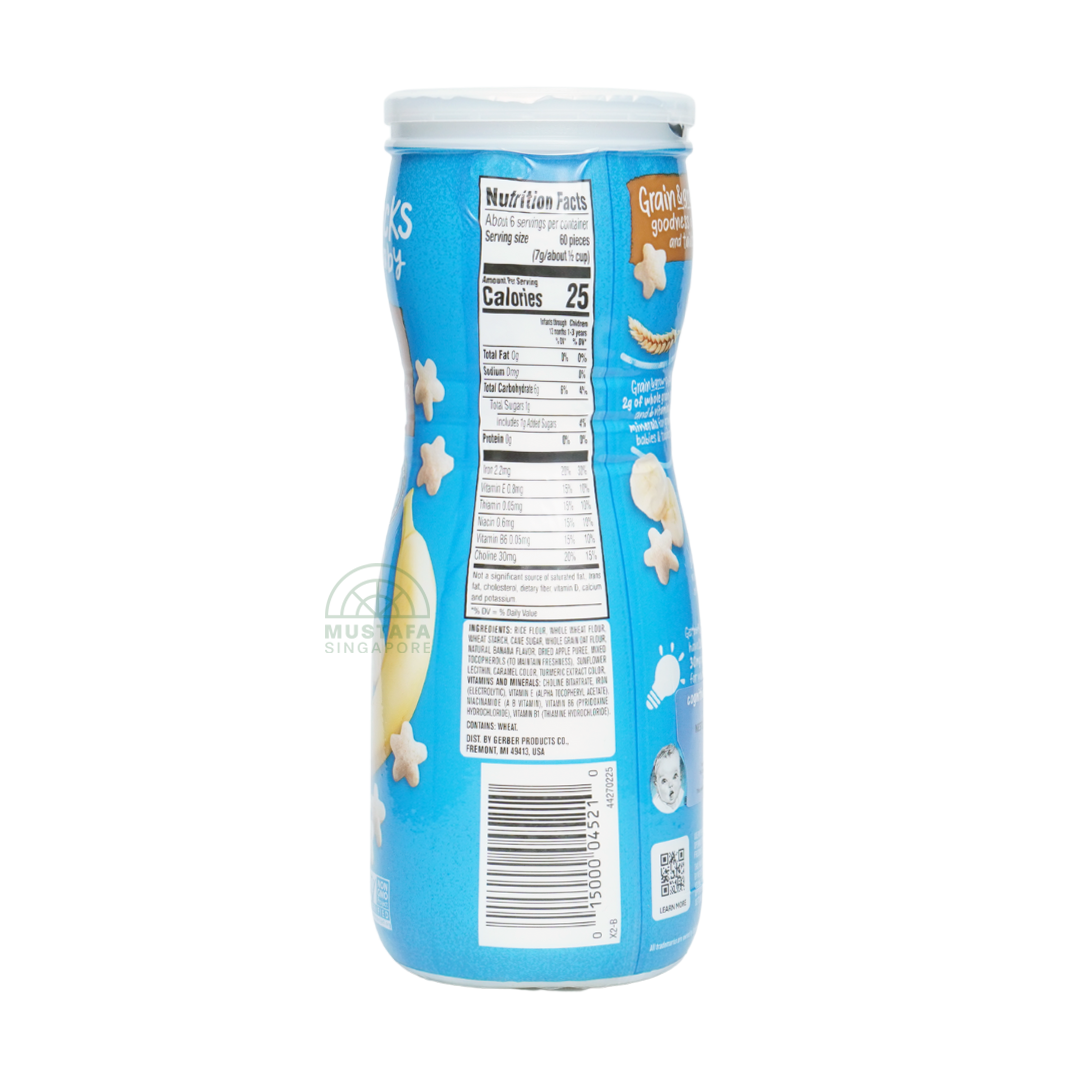 Gerber Snacks for Baby Grain & Grow Puffs Banana 42g