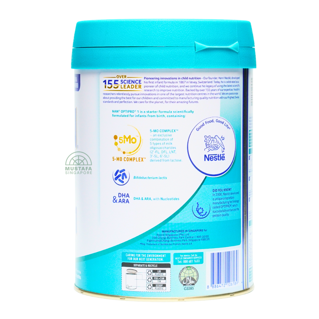 Nestle Nan Optipro Growing Up Milk Powder (Stage 1) 850g