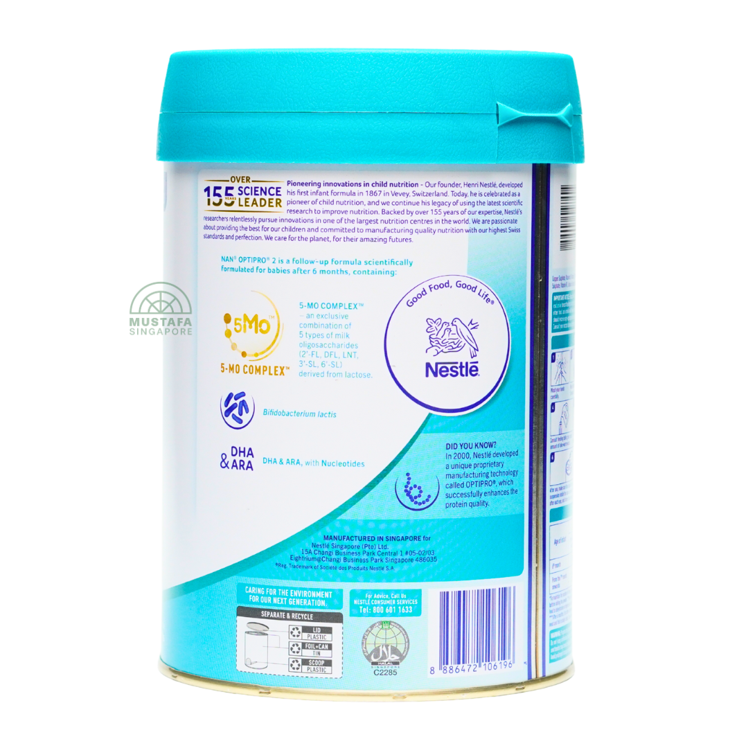 Nestle Nan Optipro Growing Up Milk Powder (Stage 2) 850g