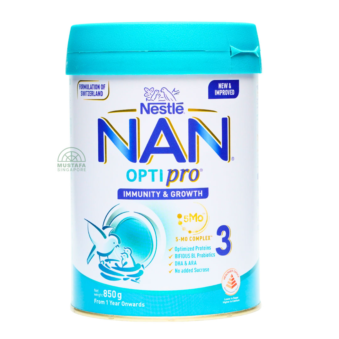 Nestle Nan Optipro Growing Up Milk Powder (Stage 3) 850g