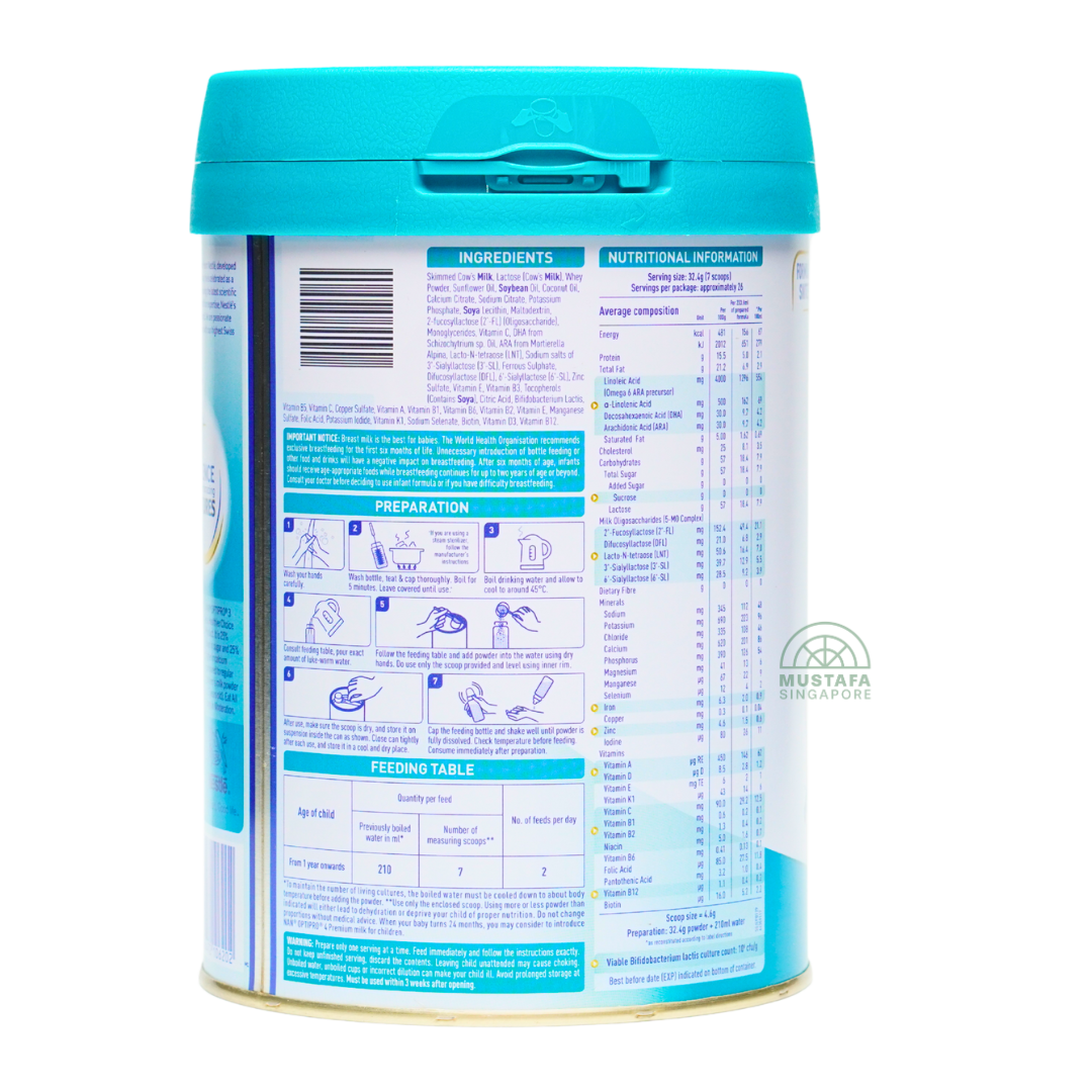 Nestle Nan Optipro Growing Up Milk Powder (Stage 3) 850g