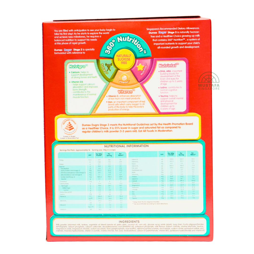 Dumex Dugro Growing Up Milk (Step 3) 1.6kg