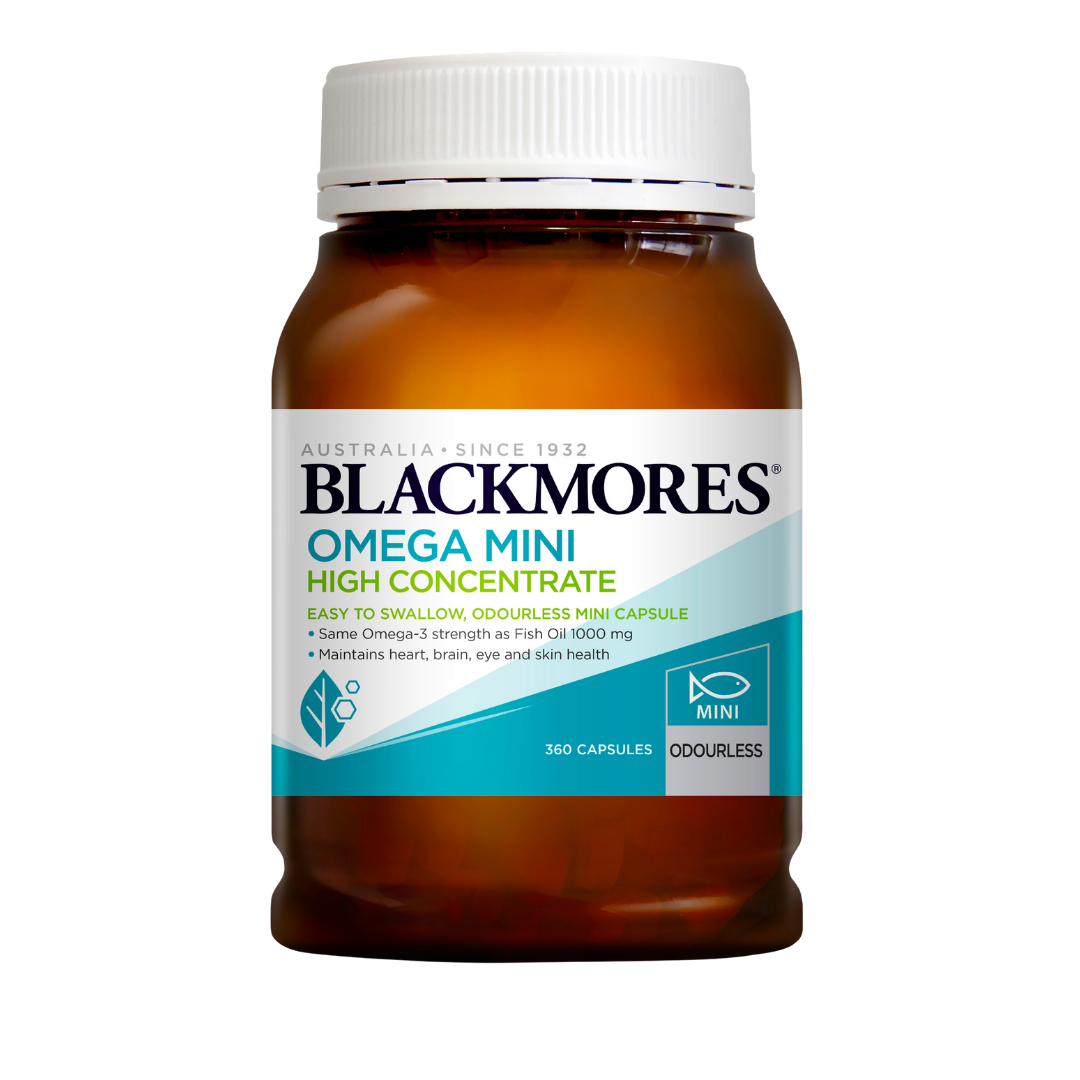 Blackmores Omega Mini High Concentrate 360 Capsules