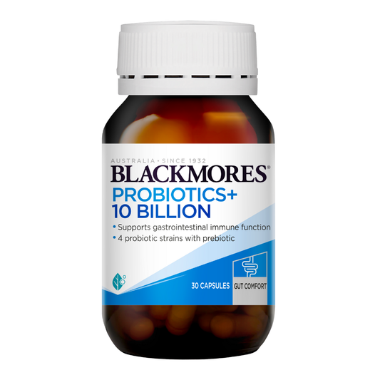 Blackmores Probiotics+ 10 Billion 30 Capsules