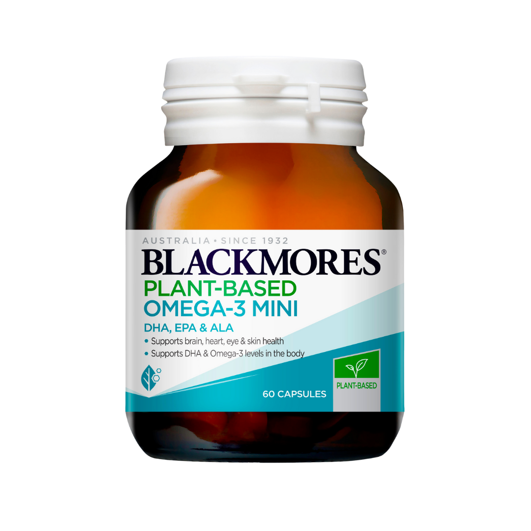 Blackmores Plant-based Omega-3 Mini 60 Capsules