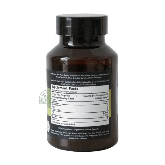 Hemani Moringa Oil Capsule (A Superfood) 50 capsules