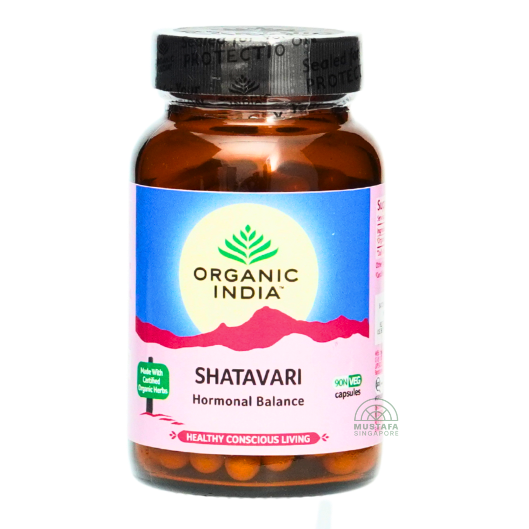 Organic India Shatavari Hormonal Balance Vegan 90 Capsules