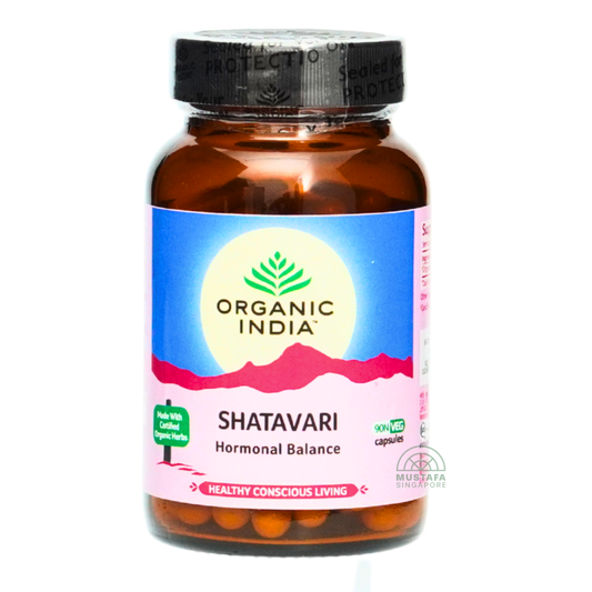 Organic India Shatavari Hormonal Balance Vegan 90 Capsules