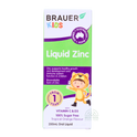 Brauer Kids Tropical Orange Liquid Zinc Vitamin C and D3 Oral Liquid 200ml