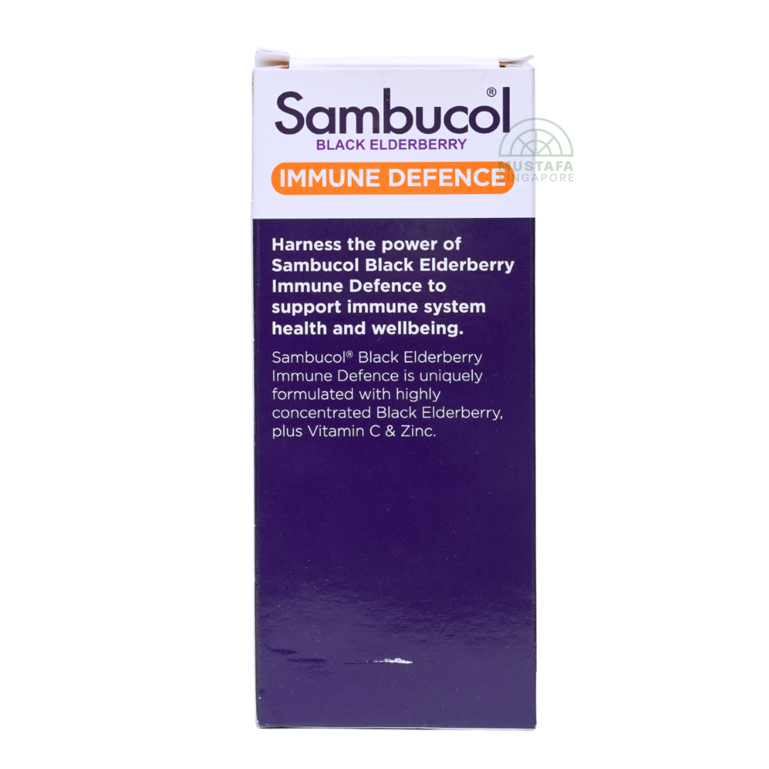 Sambucol Black Elderberry Immune Defence Oral Liquid Vegan 250ml