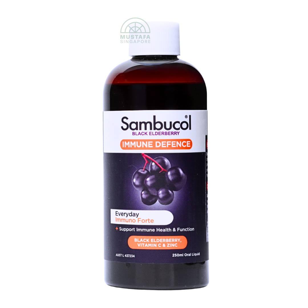 Sambucol Black Elderberry Immune Defence Oral Liquid Vegan 250ml