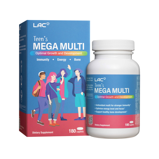 LAC Teen Mega Multi Daily Nutrition 180 Tablets