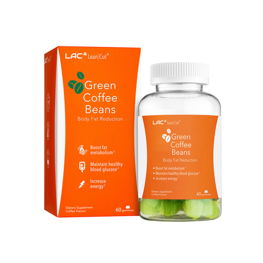 LAC Green Coffee Beans Weight Management Gummies 60 Pieces
