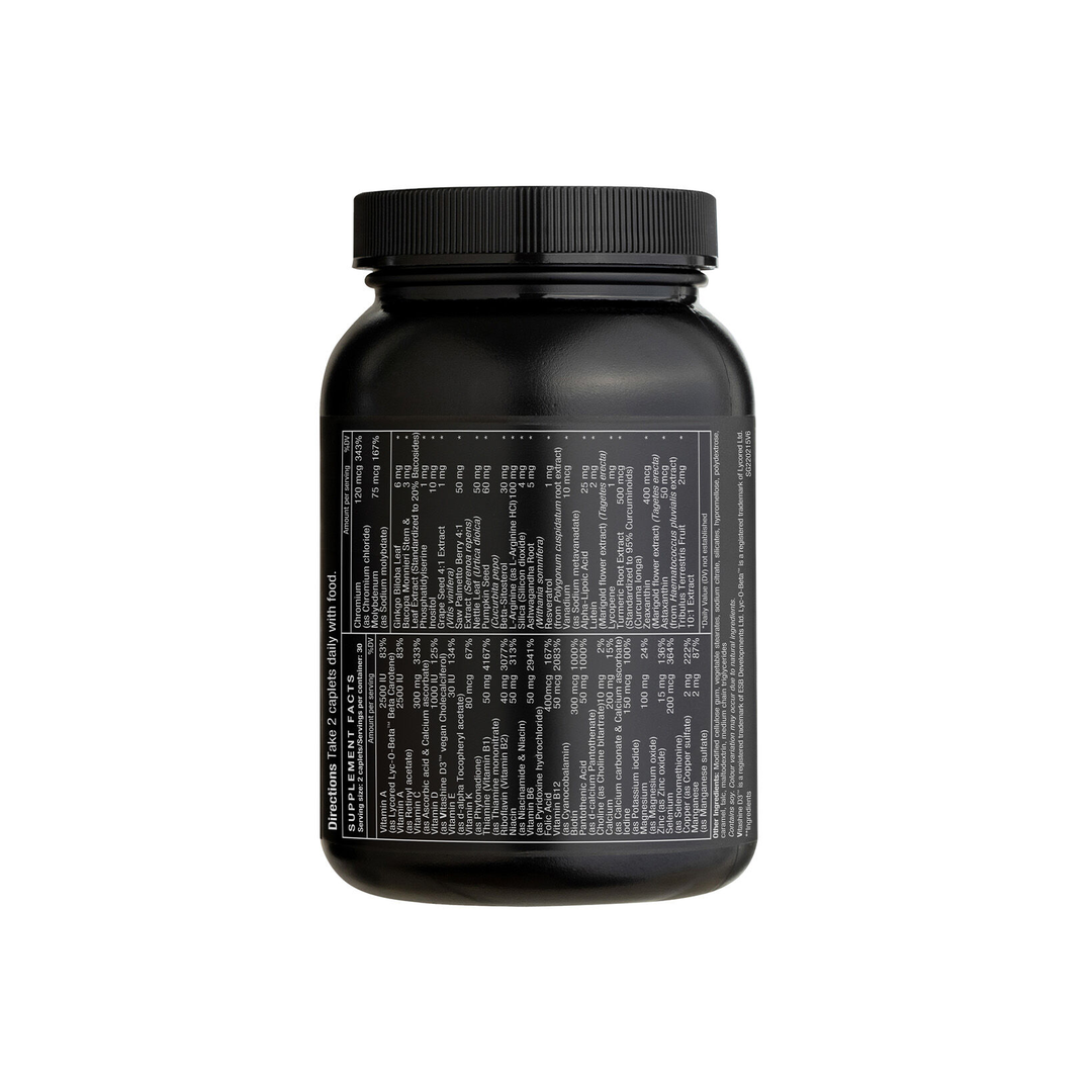 LAC Men's Mega Multi 50 Plus Daily Nutrition 60 Caplets